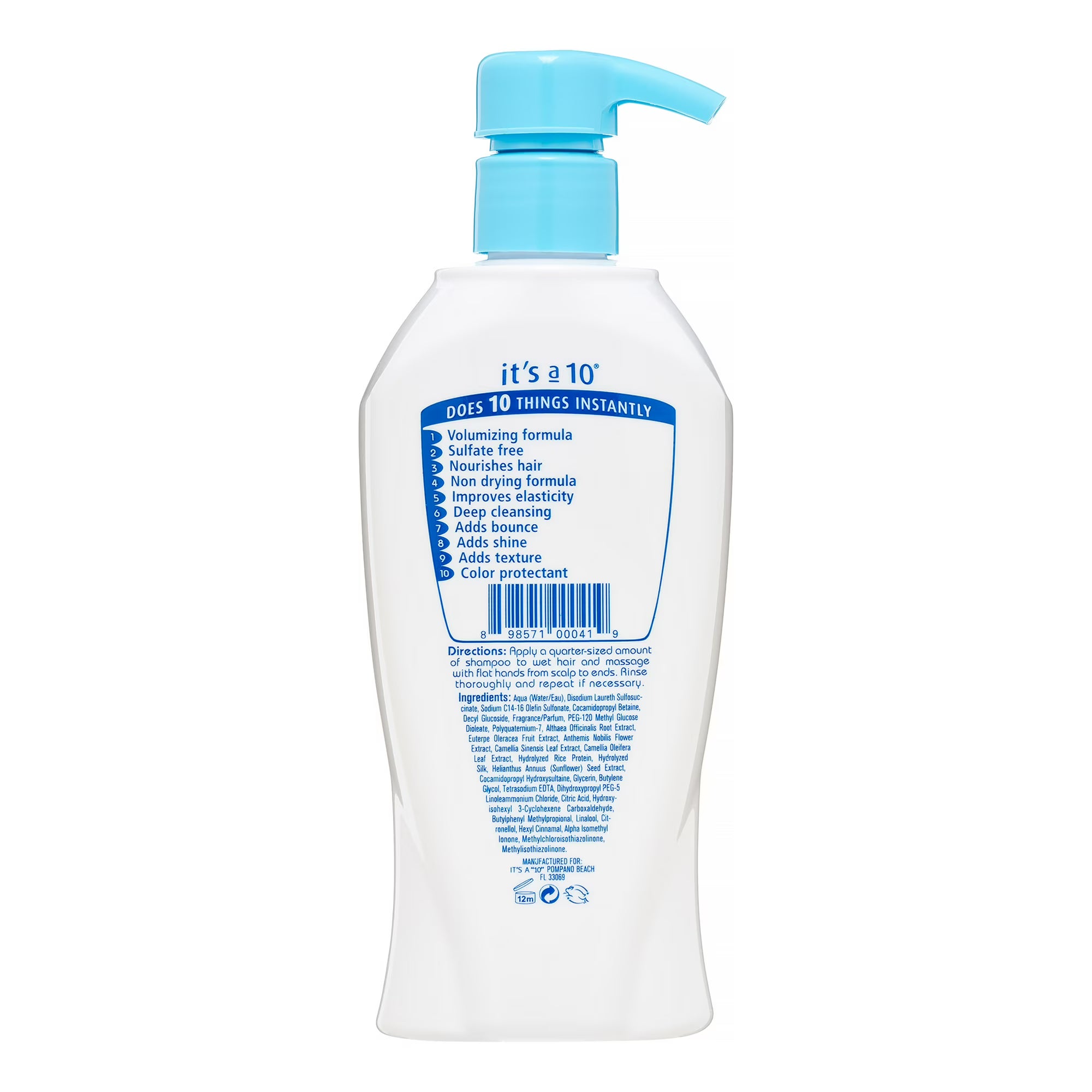 It's A 10 Miracle Volumizing Shampoo 10 Oz