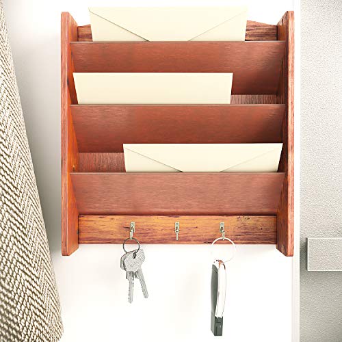 Home Intuition 3-Tier Expandable Bamboo Spice Rack Step Shelf Cabinet Organizer