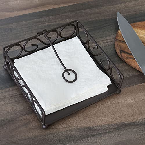 Napkin Holder, Medium, Bronze
