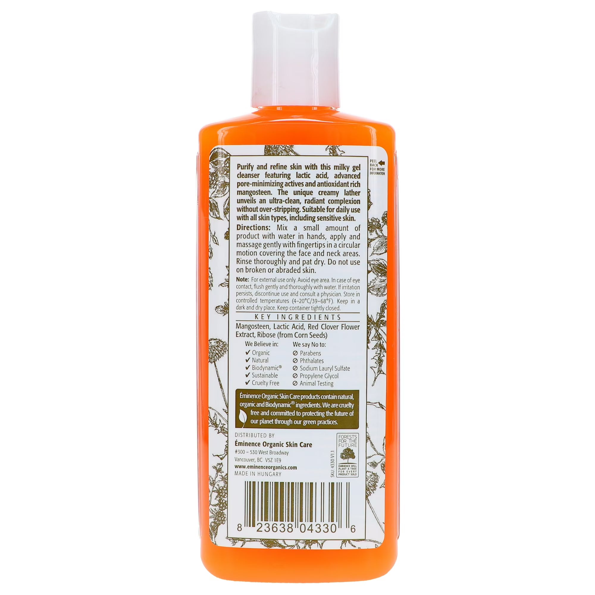 Eminence Mangosteen Daily Resurfacing Cleanser 4.2 oz