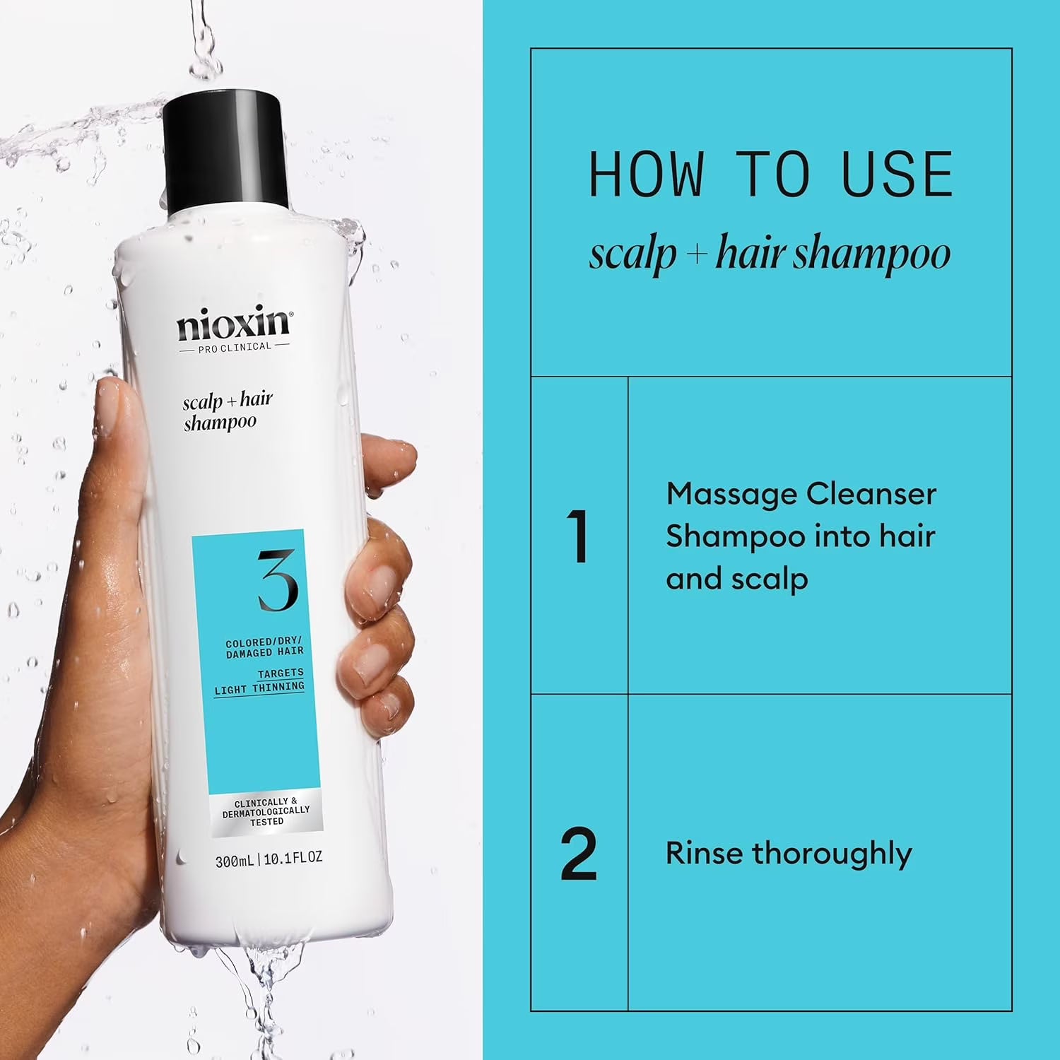 Nioxin Scalp + Hair Thickening System 3 Shampoo