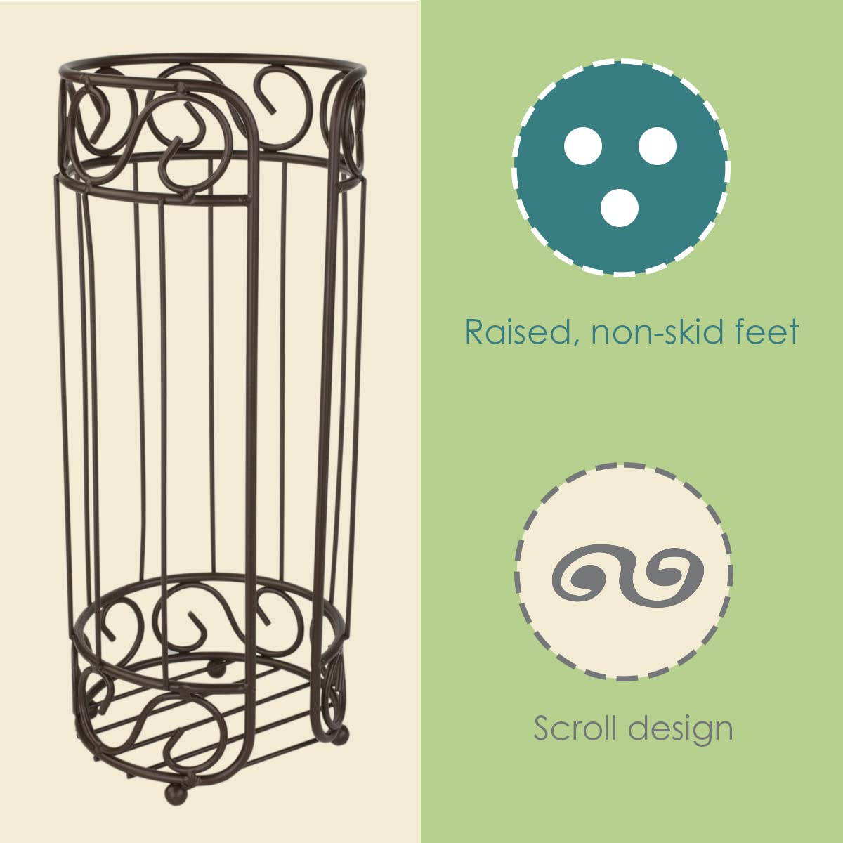 Toilet Paper Holder – Bronze
