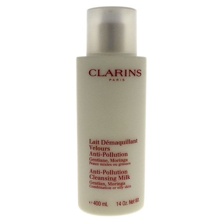 Clarins Anti-Pollution Cleansing Milk with Gentian, 14oz