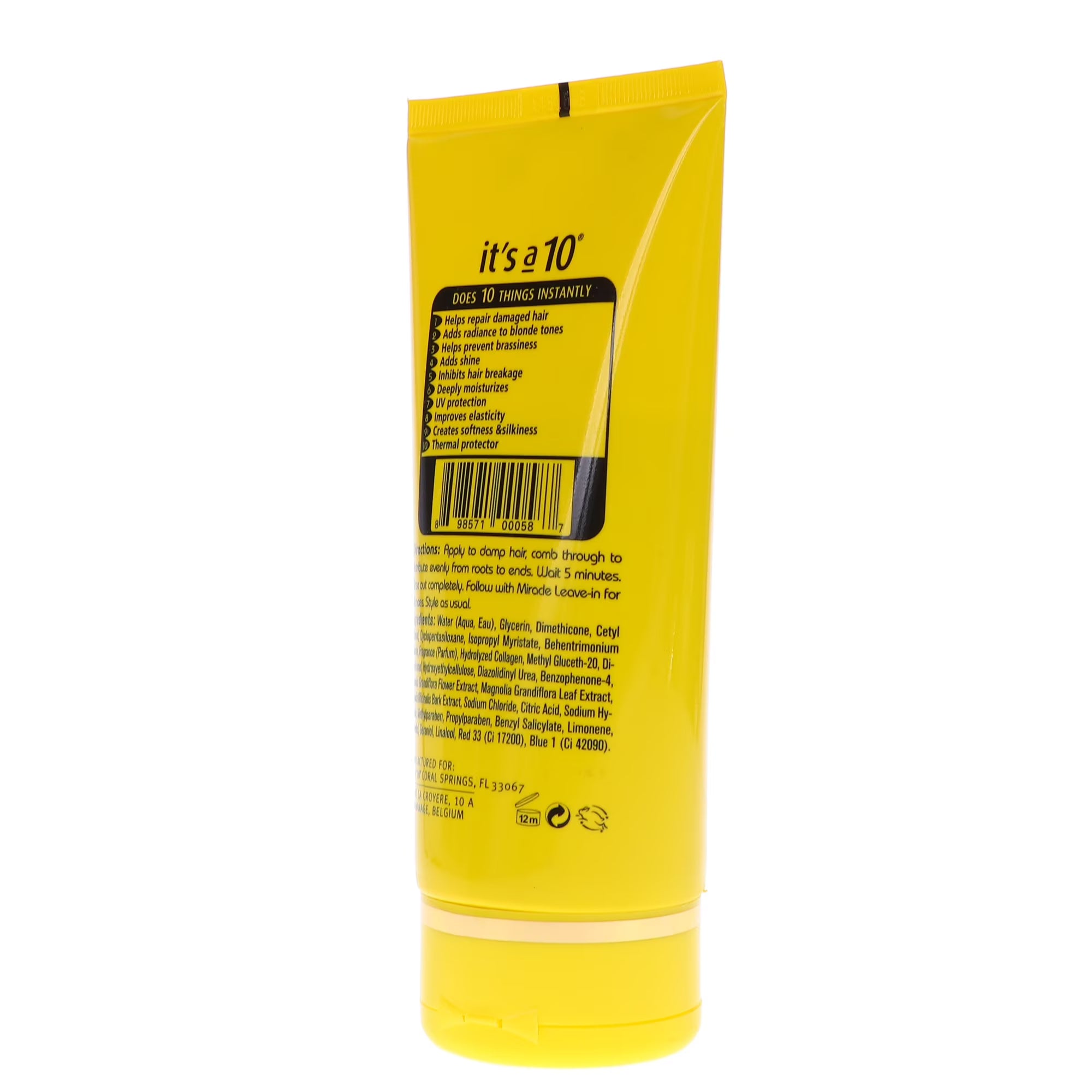 It's a 10 Miracle Blonde 5 Min Repair 5 oz