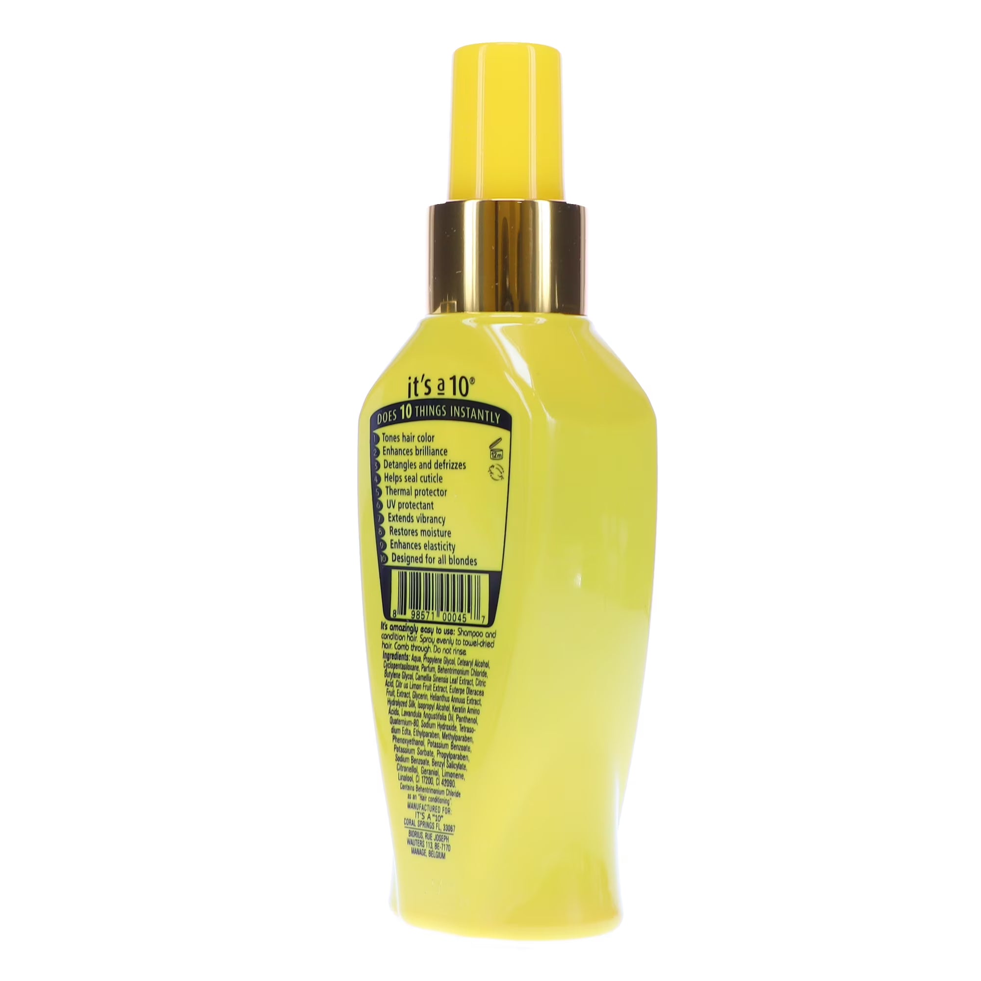 It's a 10 Miracle Blonde Leave-In 4 oz