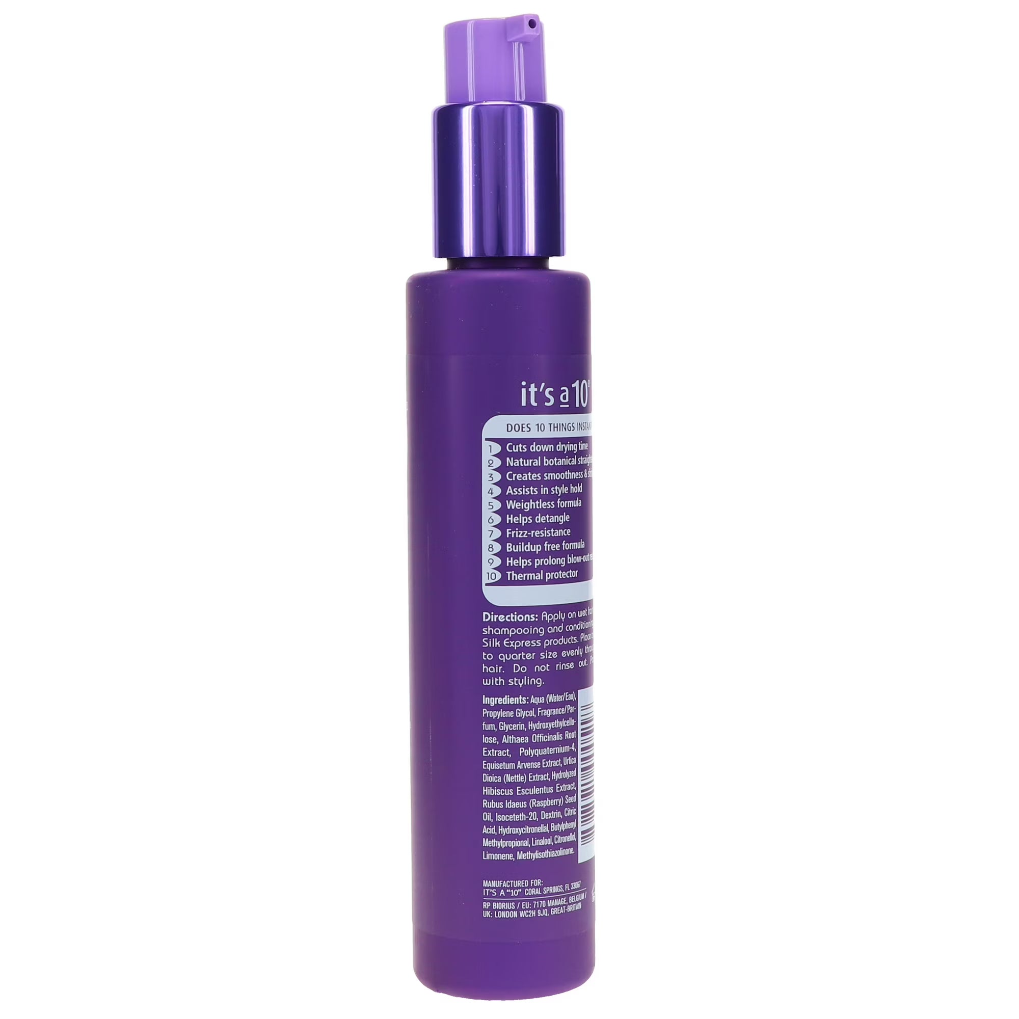 It's a 10 Miracle Silk Express Smoothing Balm, 5 Oz