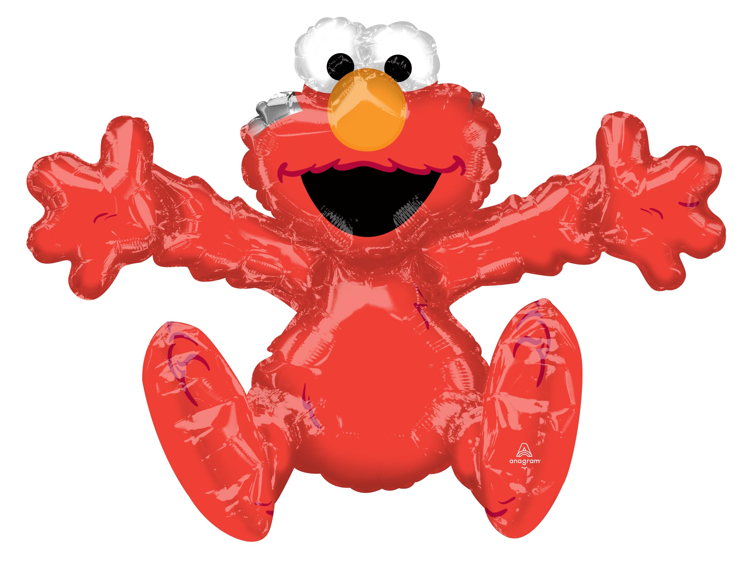 Anagram/MD 26" Sesame Street Elmo Birthday Party Decoration Supply Multi-Balloon Mylar Foil Air-Fill Balloon