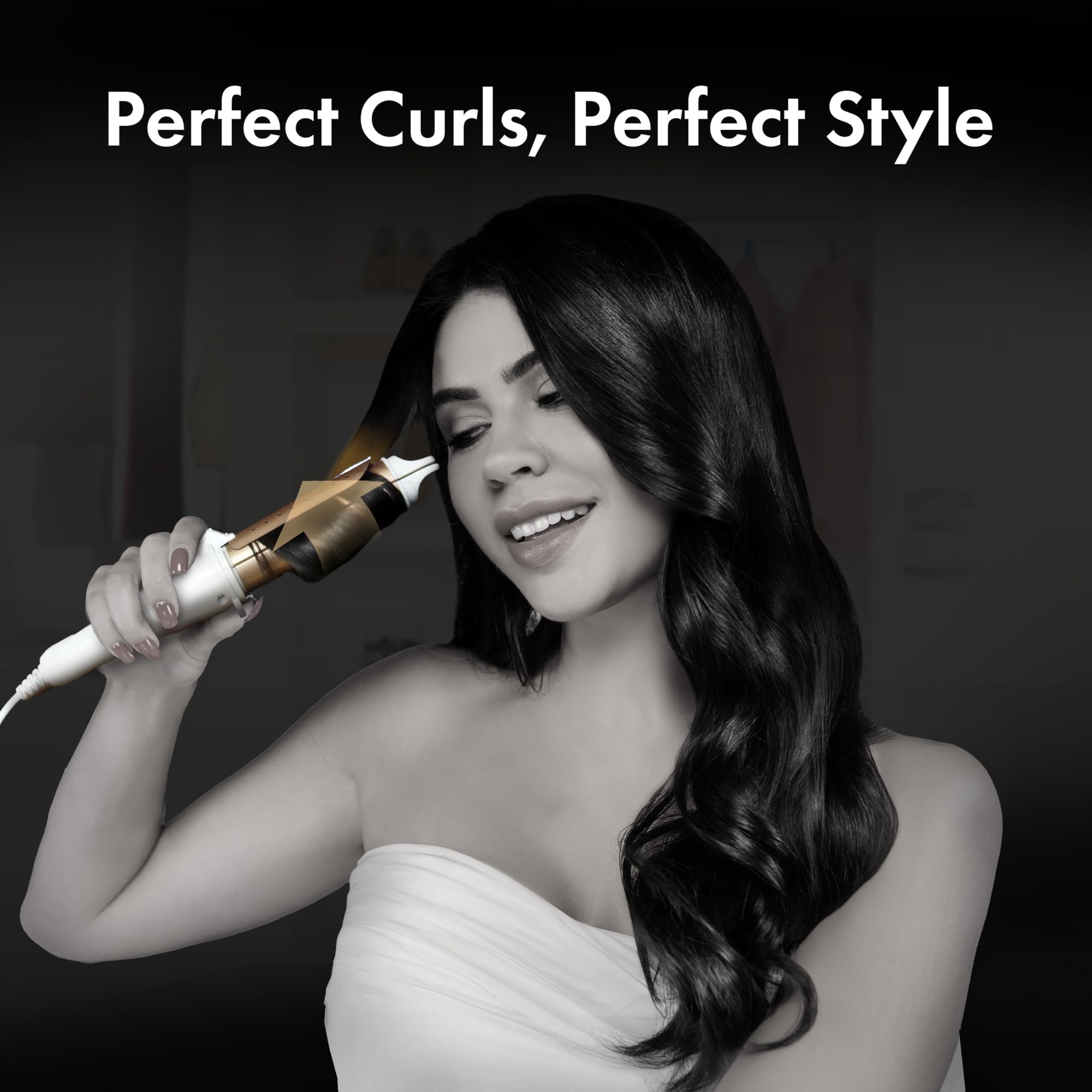 Bglam 2-in-1 Ceramic Hair Curling Iron & Straightener Flat Iron Curler – Professional Dual-Purpose Hair Styling Tool, 1.18” Curling Volume, 160-200C Heat, Fast Heating, 6 ft Cord, for Long Short Hair