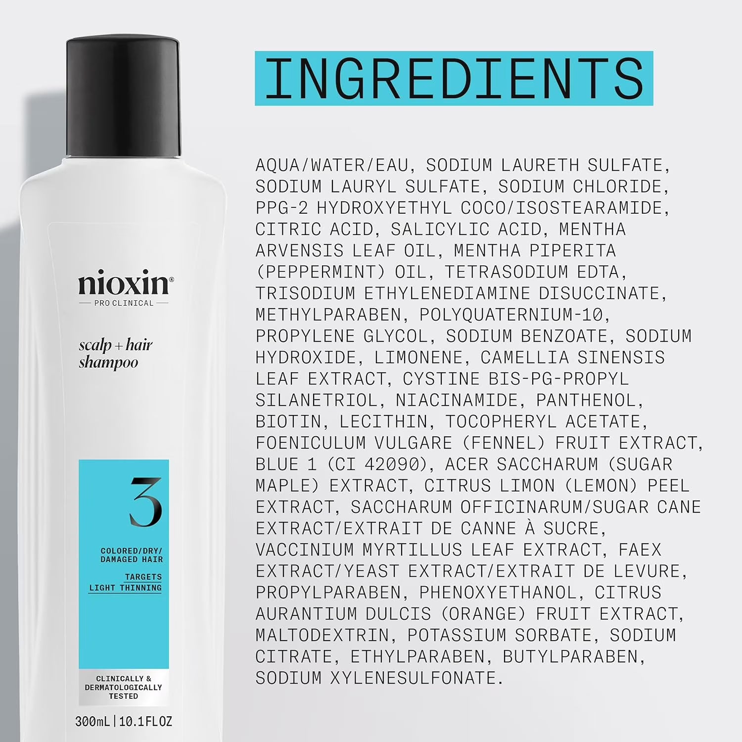 Nioxin Scalp + Hair Thickening System 3 Shampoo