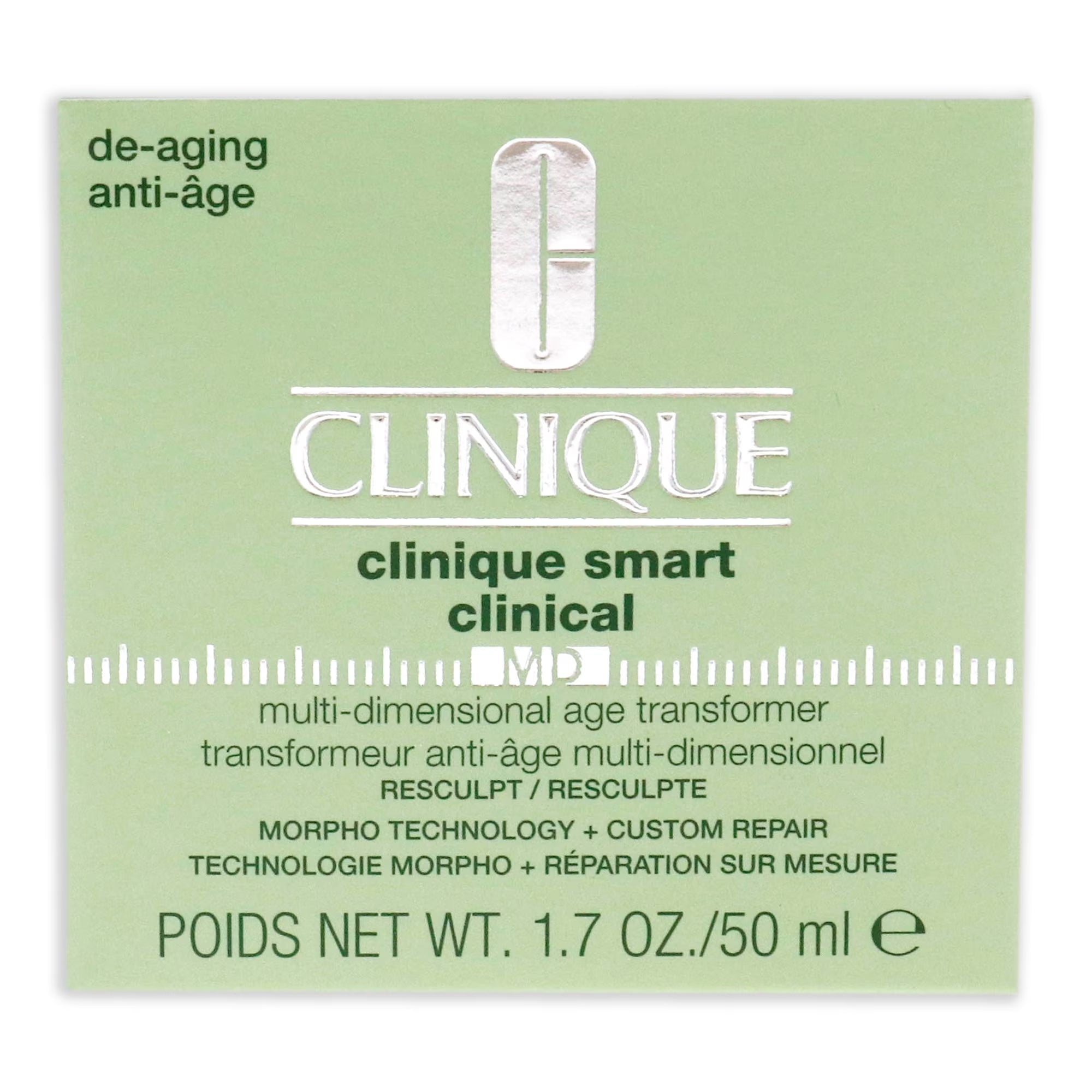 CLINIQUE CLINIQUE SMART CLINICAL ANTI AGING CREAM 1.7 OZ CLINIQUE/SMART CLINICAL MD MULTI-DIMENSIONAL AGE TRANSFORMER RESCULPT 1.7 OZ