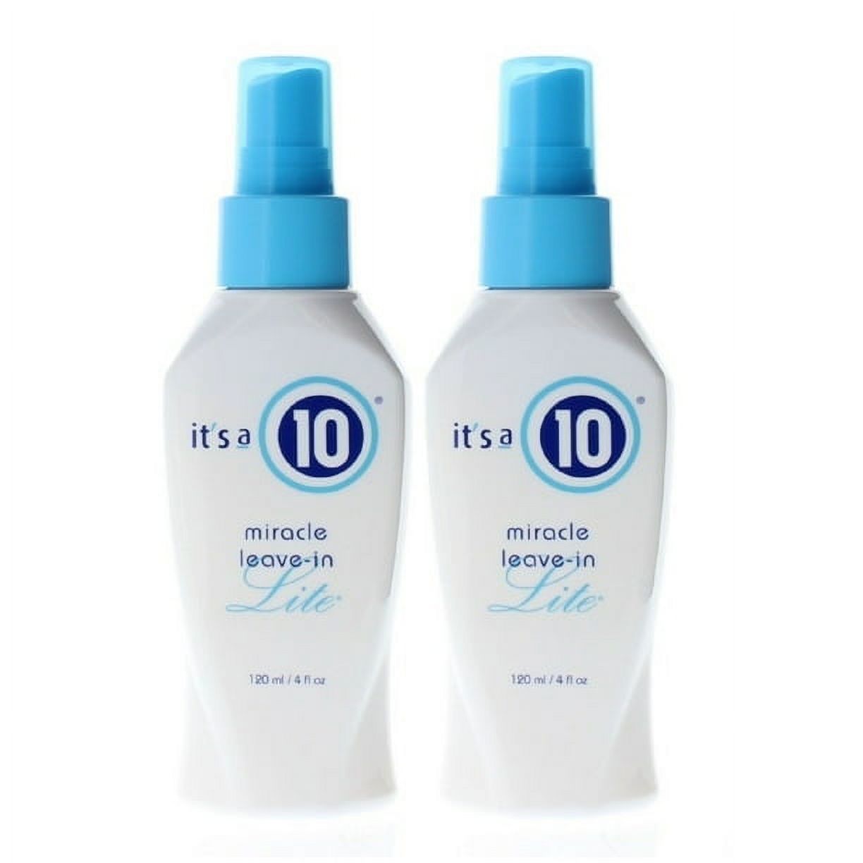 Its a 10 Miracle Leave-In Lite 4oz 120ml Pack for Fine Hair 2 Count