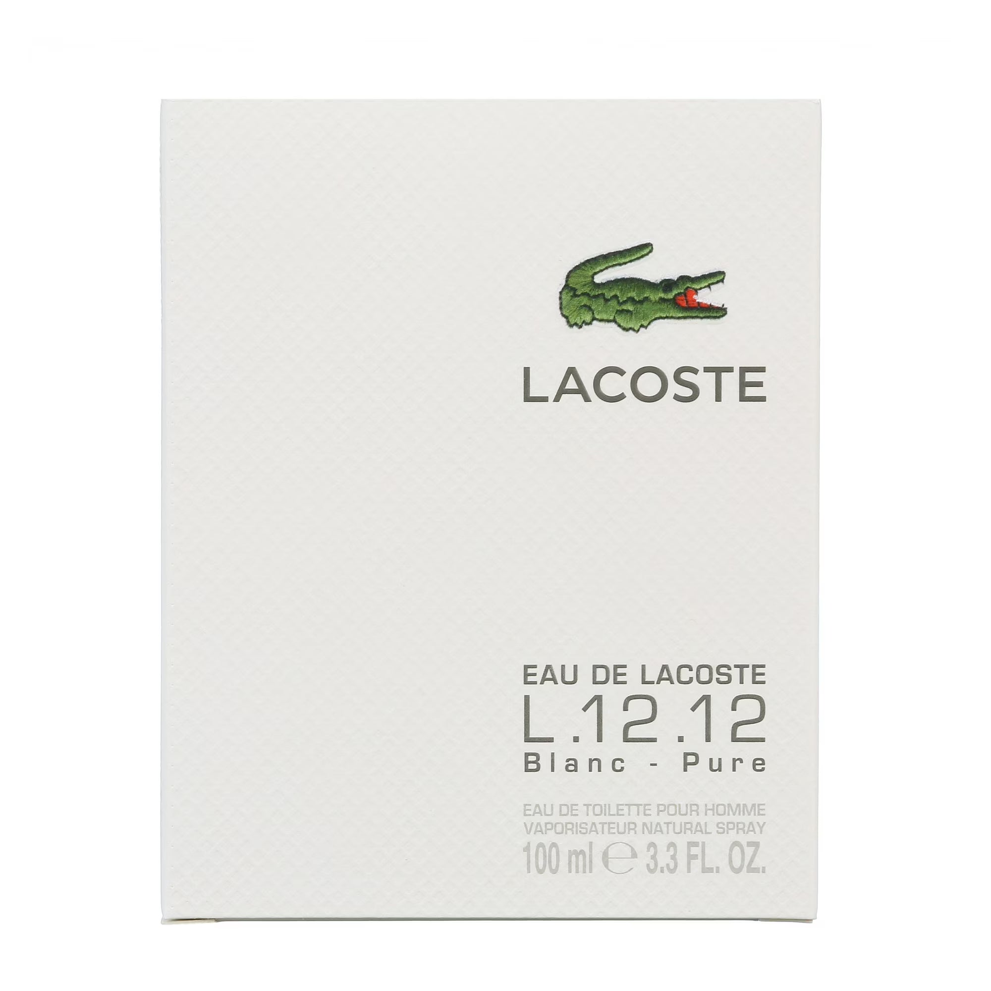 Lacoste Eau De Lacoste L.12.12 Blanc Pure&nbsp;Eau De Toilette Cologne&nbsp;for Men