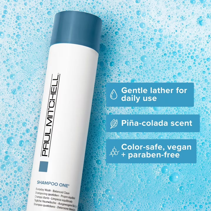 Paul Mitchell Original Shampoo One 300ml Gentle Cleansing Color Safe Shine