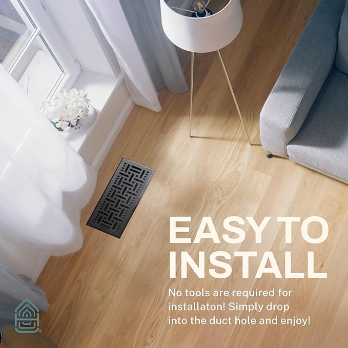 Floor Vent Cover, Metal Register