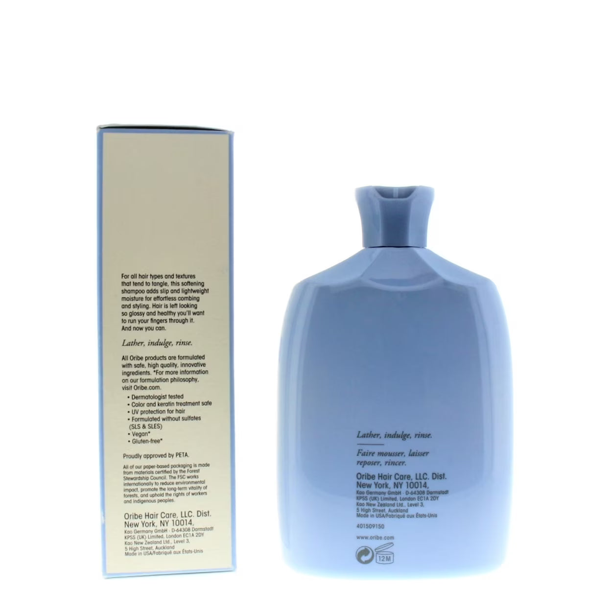 Oribe Run-Through Detangling Shampoo 8.5oz Softening Cleansing Moisture