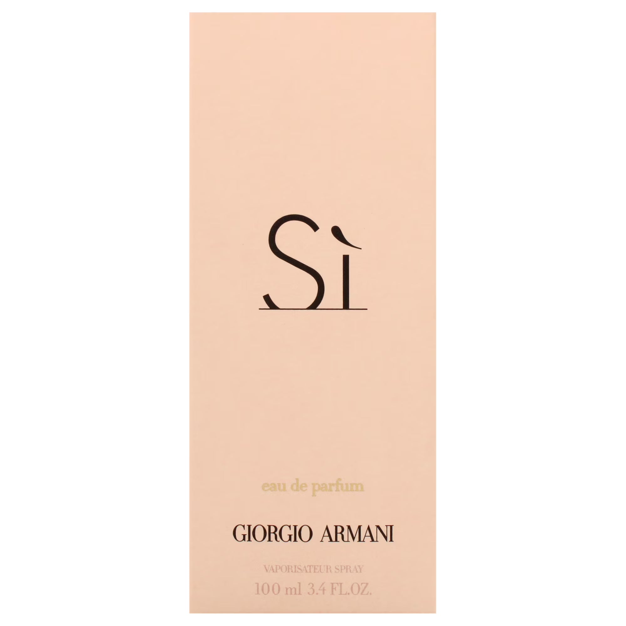 Armani Si Eau De Parfum Spray, Perfume for Women, 3.4 Oz / 100 Ml