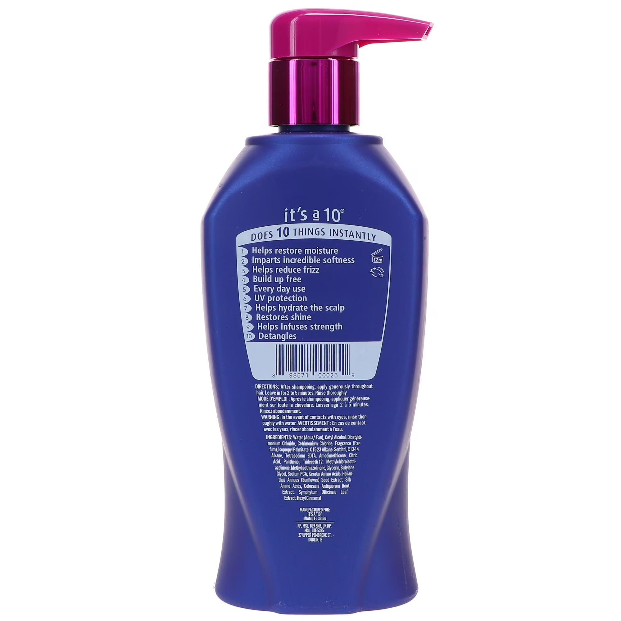 It’s a 10 Miracle Daily Conditioner for All Hair Types 10 oz