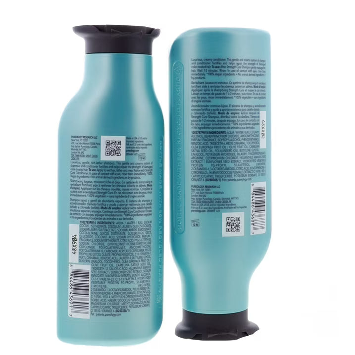 Pureology Strength Cure Shampoo and Conditioner 9oz/266ml Combo