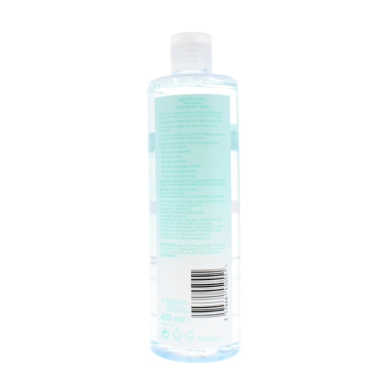 Neutrogena Skin Detox Triple Micellar Water 400ml