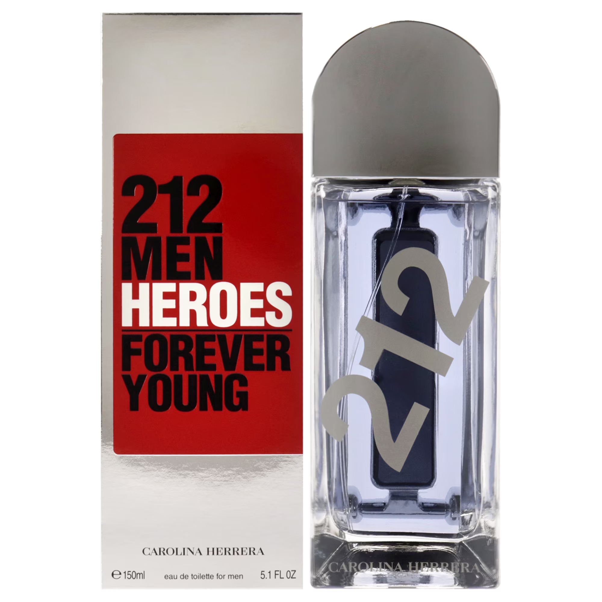 Carolina Herrera 212 Heroes Forever Young , 5.1 oz EDT Spray