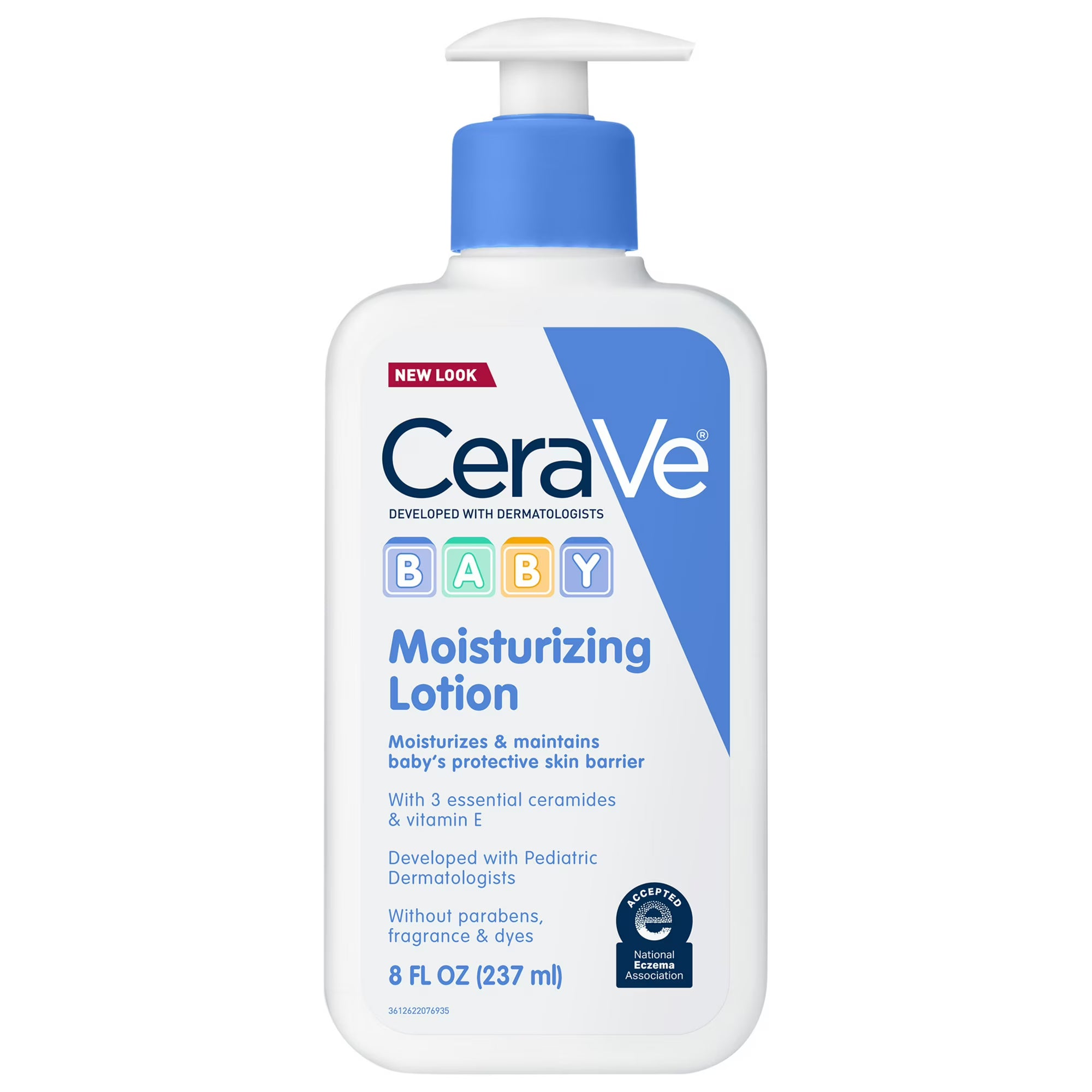 CeraVe Baby Moisturizer Lightweight Face & Body for Sensitive Skin & Eczema Prone Skin 8 oz