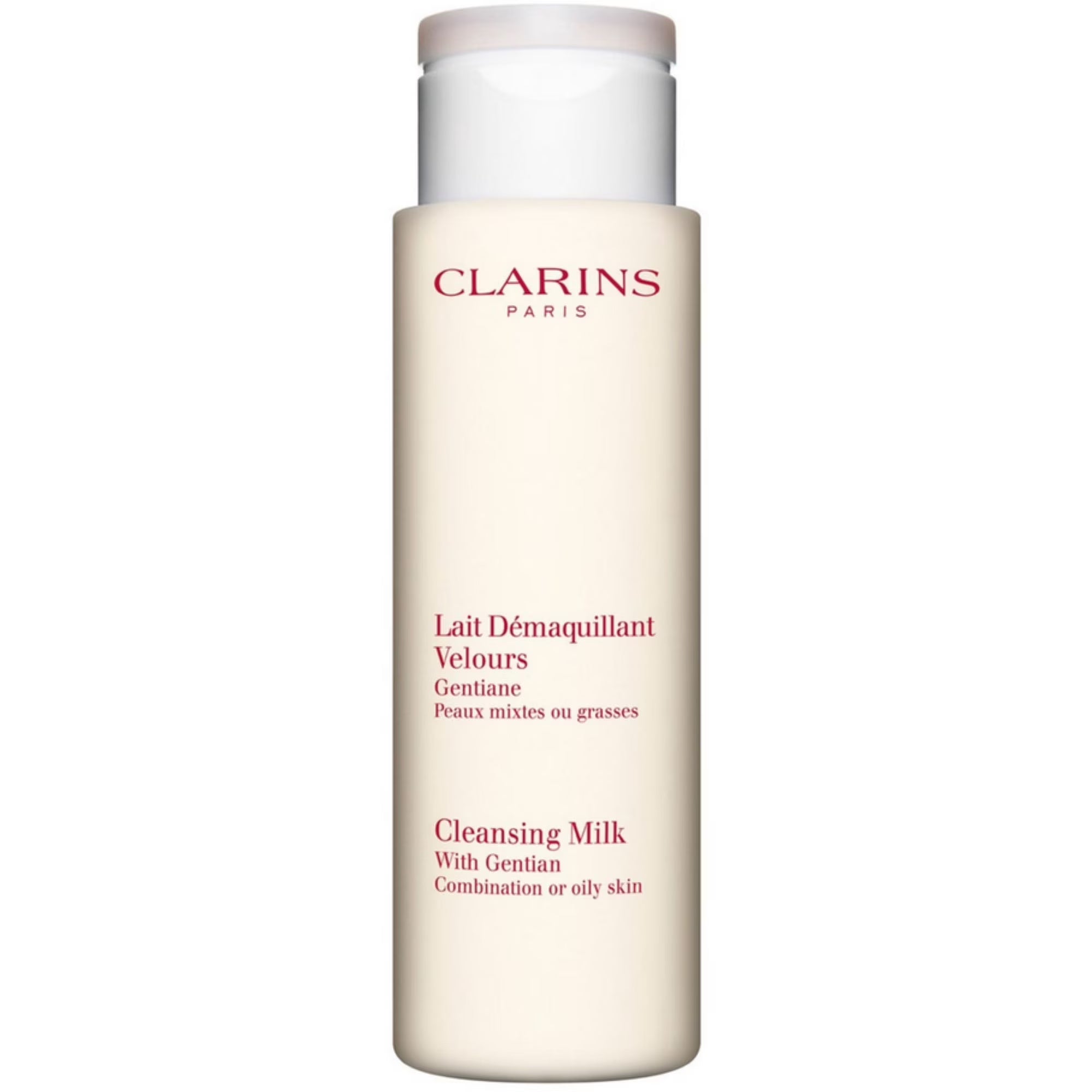 Clarins Cleansing Milk with Gentian For Combination or Oily Skin 7 oz
