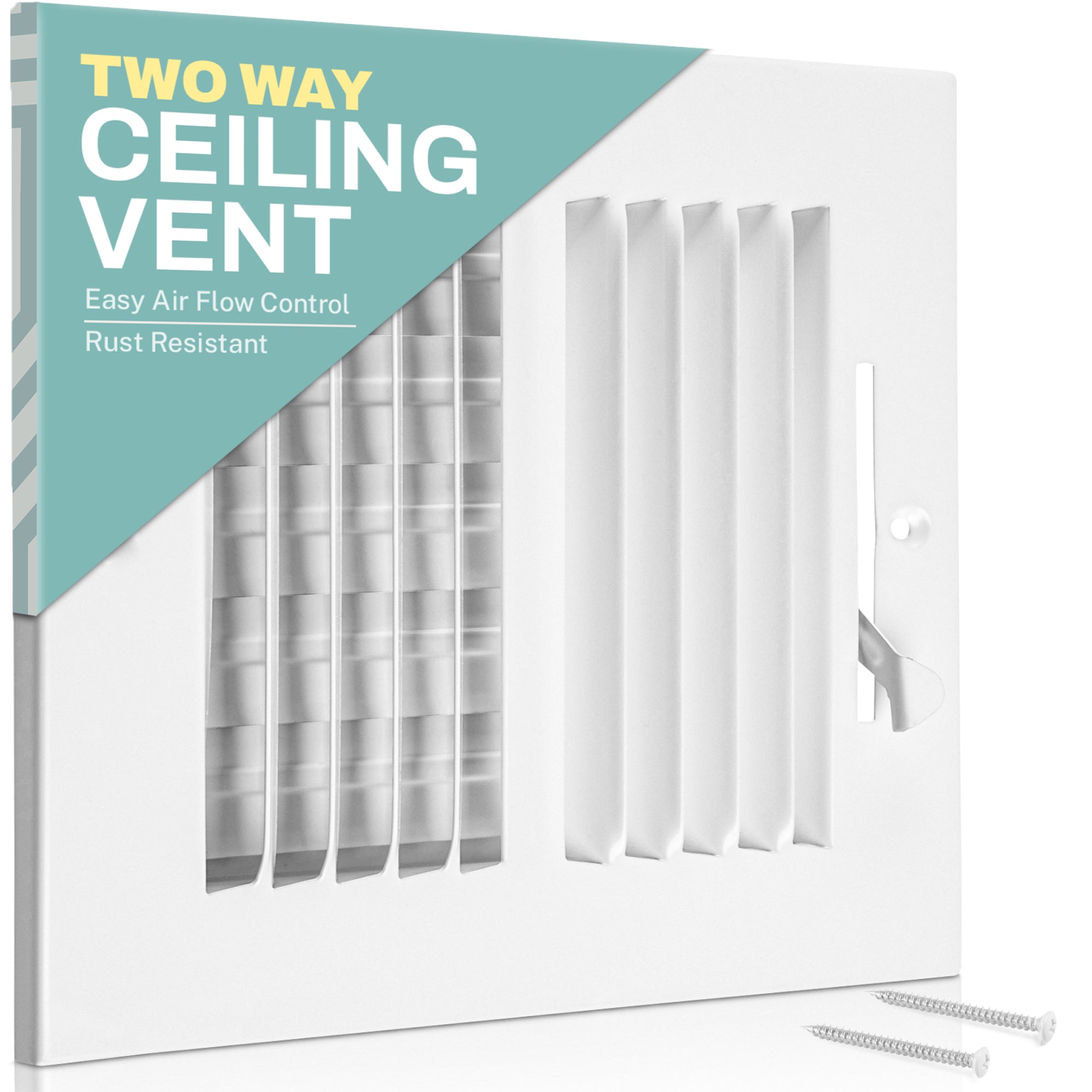 2-Way Ceiling & Wall Air Vent Register