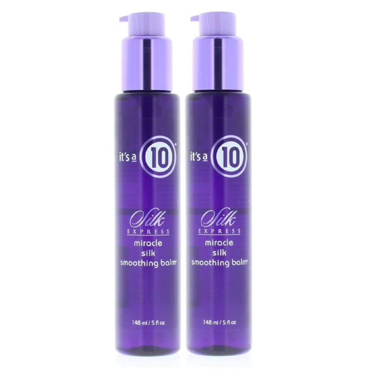 It's A 10 Silk Express Miracle Silk Smoothing Balm 5oz/148ml (2 Pack)