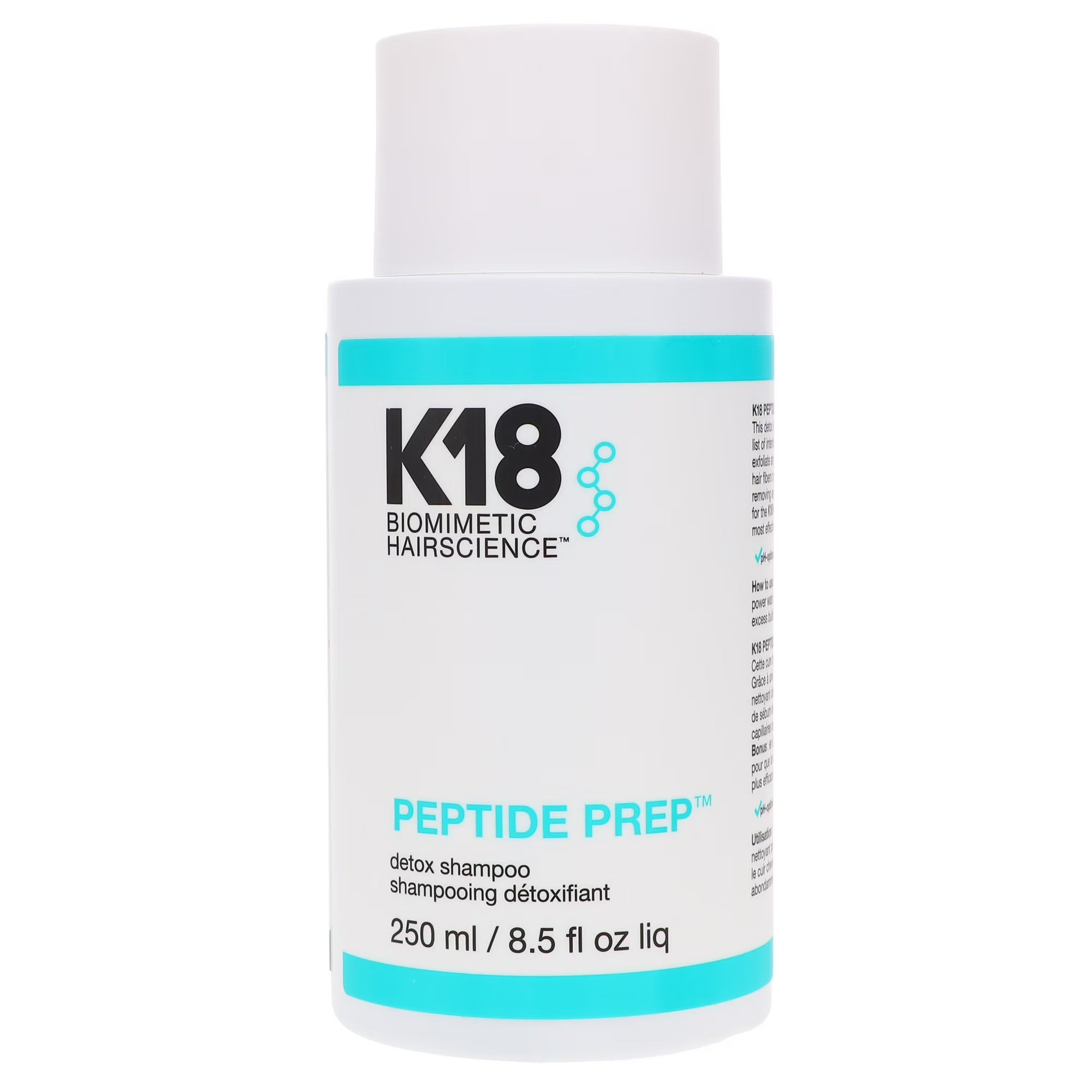 K18 Peptide Prep pH Detox Shampoo 8.5 oz