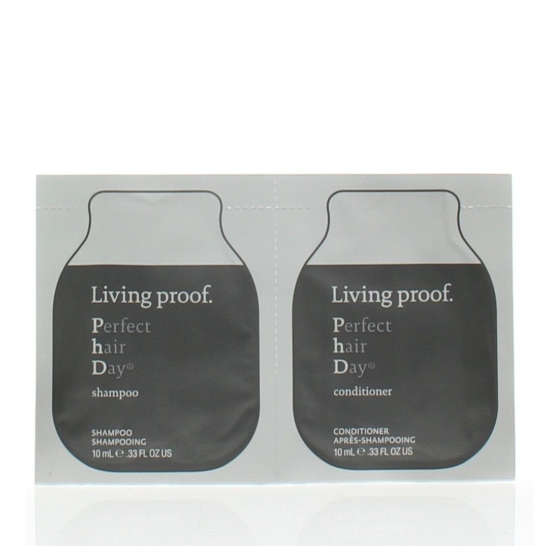 Living Proof Perfect Hair Day Shampoo and Conditioner Duo 0.33oz Travel Size