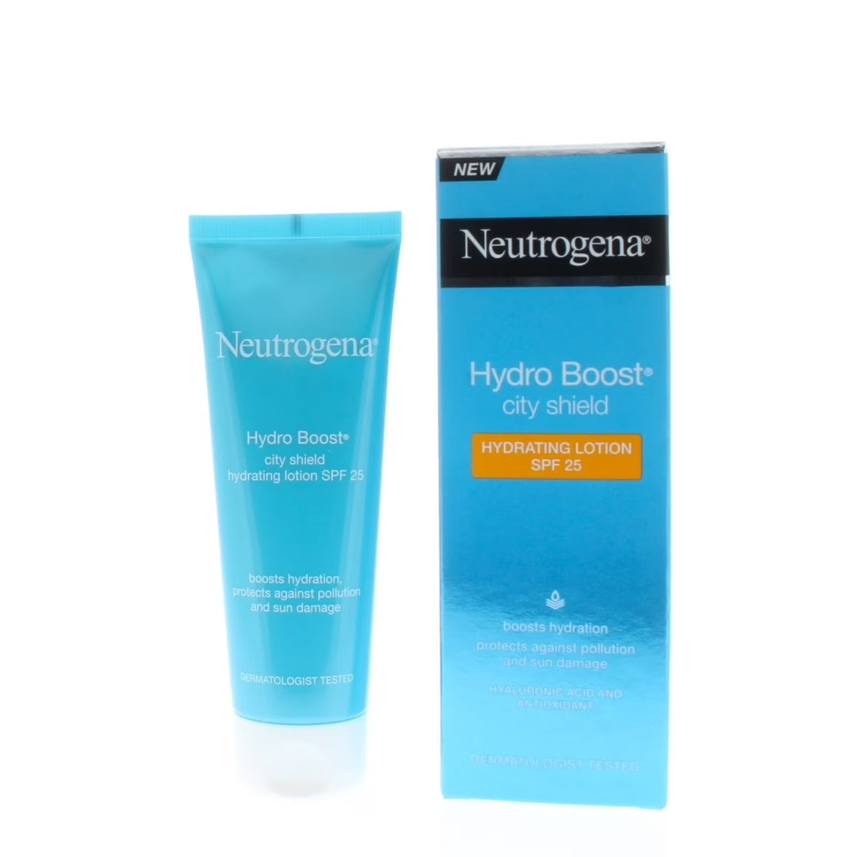 Neutrogena Hydro Boost City Shield Hydrating Lotion SPF 25 50ml Gel Moisturiser