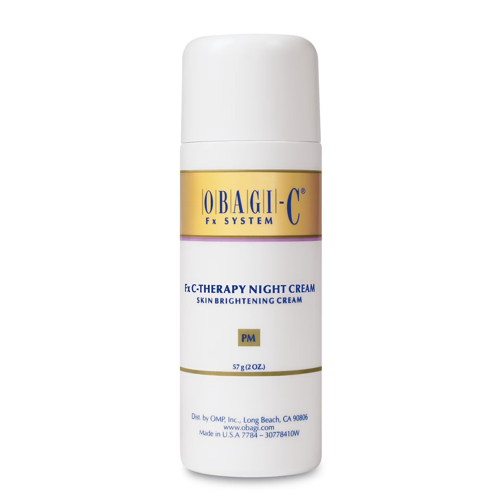 Obagi-C Fx C-Therapy Skin Brightening Facial Night Cream Moisturizer, 2 oz.