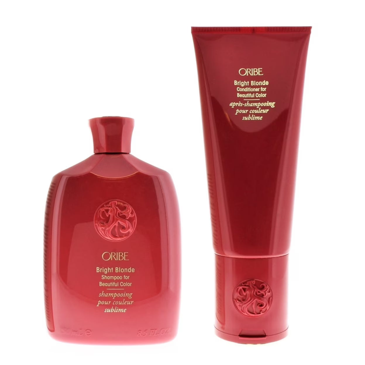 Oribe Bright Blonde Shampoo 8.5oz Conditioner 6.8oz Violet for Brassiness
