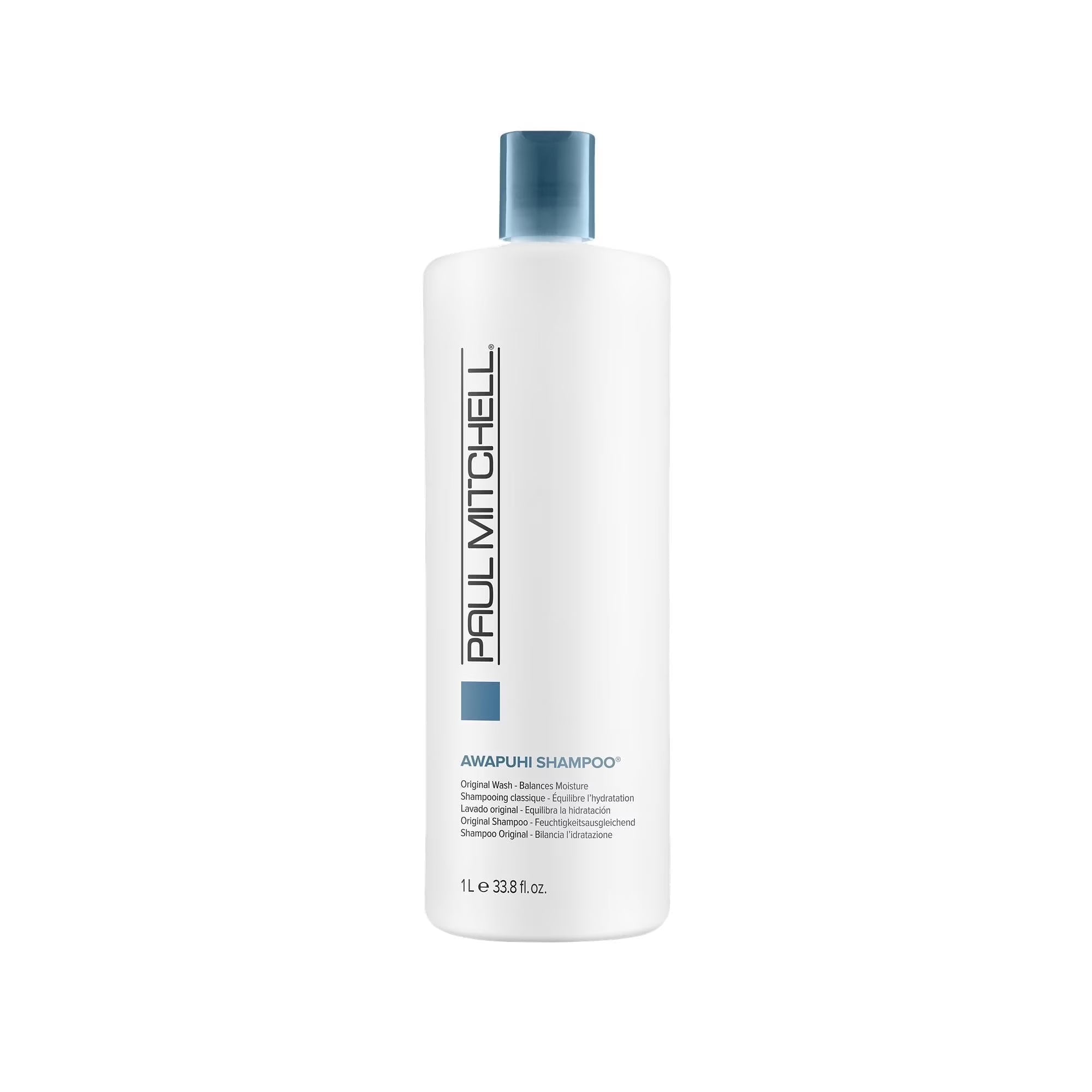 Paul Mitchell Awapuhi Shampoo, Balances Moisture + Adds Shine, For All Hair Types, Especially Fine + Static-Prone Hair
