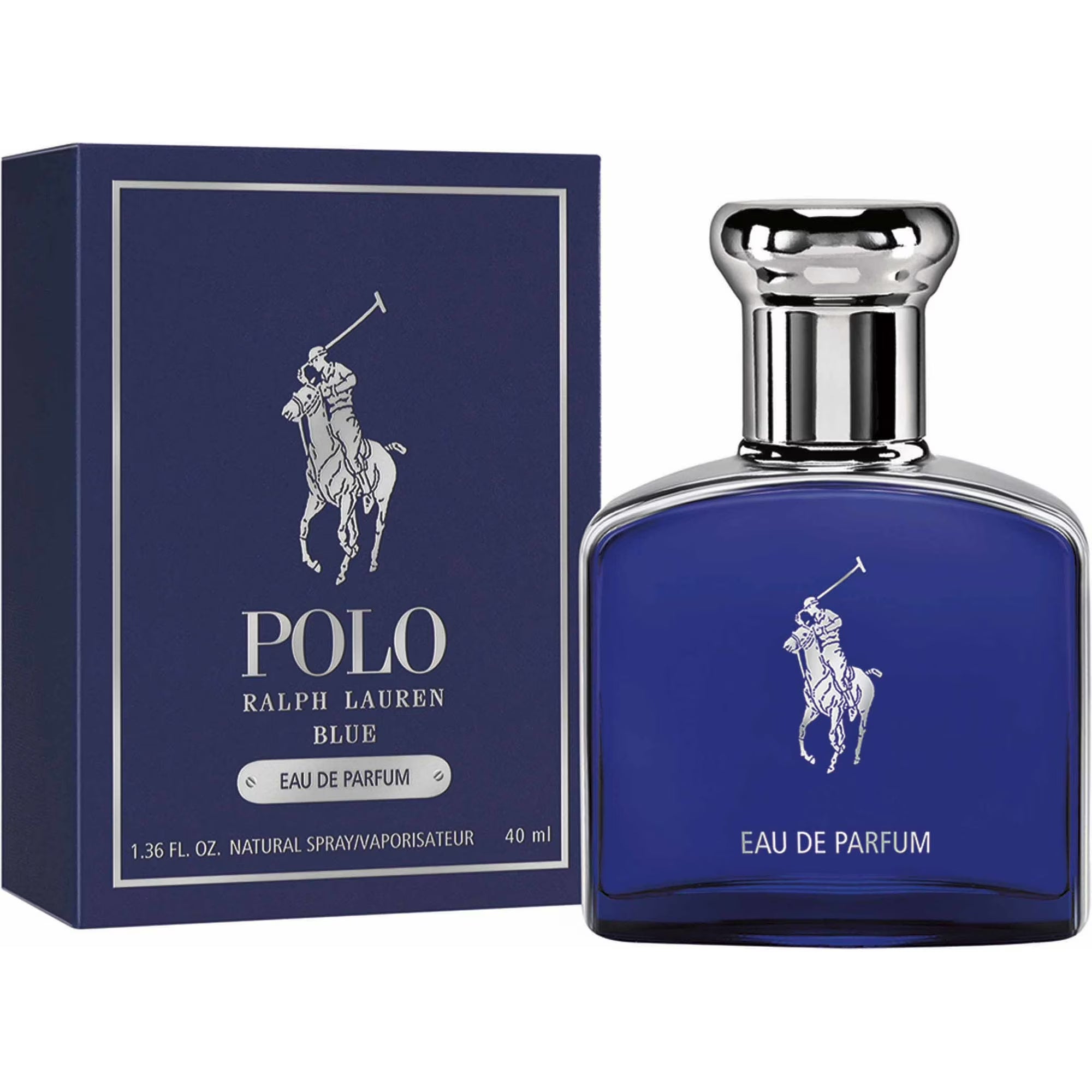 Ralph Lauren Polo Blue Eau de Parfum, Cologne for Men, 1.3 oz