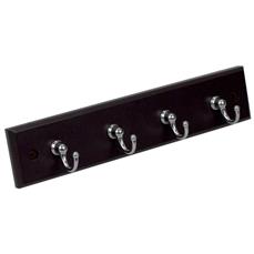 Wall-Mounted Key Hanger, 4 Hooks