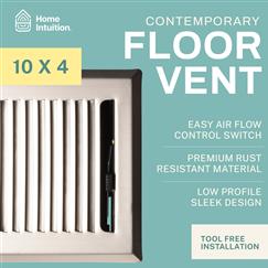 Floor Vent Cover, Metal Register