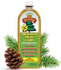 King Pine Concentrated Pine Oil Multi-Surface Cleaner Industrial Strength, Gold