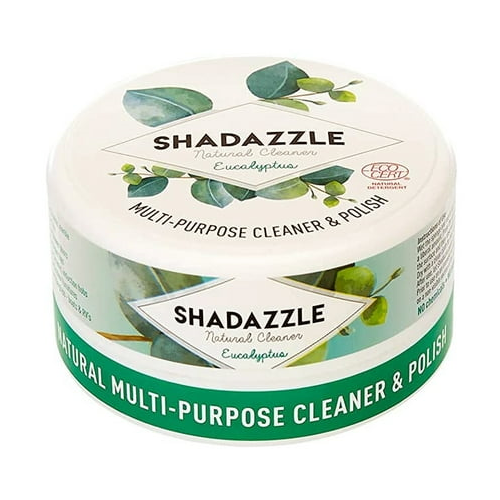 Shadazzle Natural Super Cleaning Paste and Polish with Scrub Sponge – Eco friendly Multi-purpose Cleaner