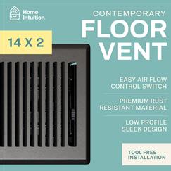 Floor Vent Cover, Metal Register