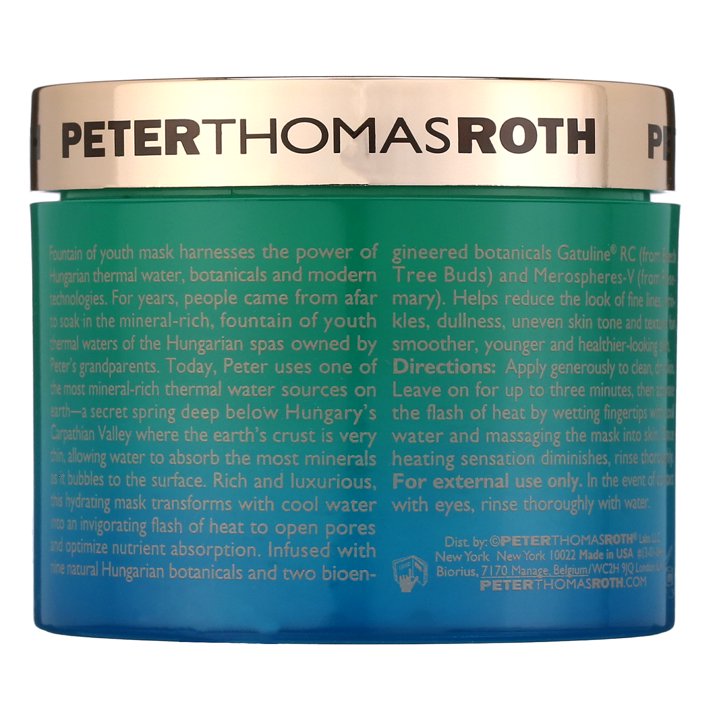 Peter Thomas Roth Hungarian Thermal Water Mineral-Rich Atomic Heat Face Mask, 5.1 Oz