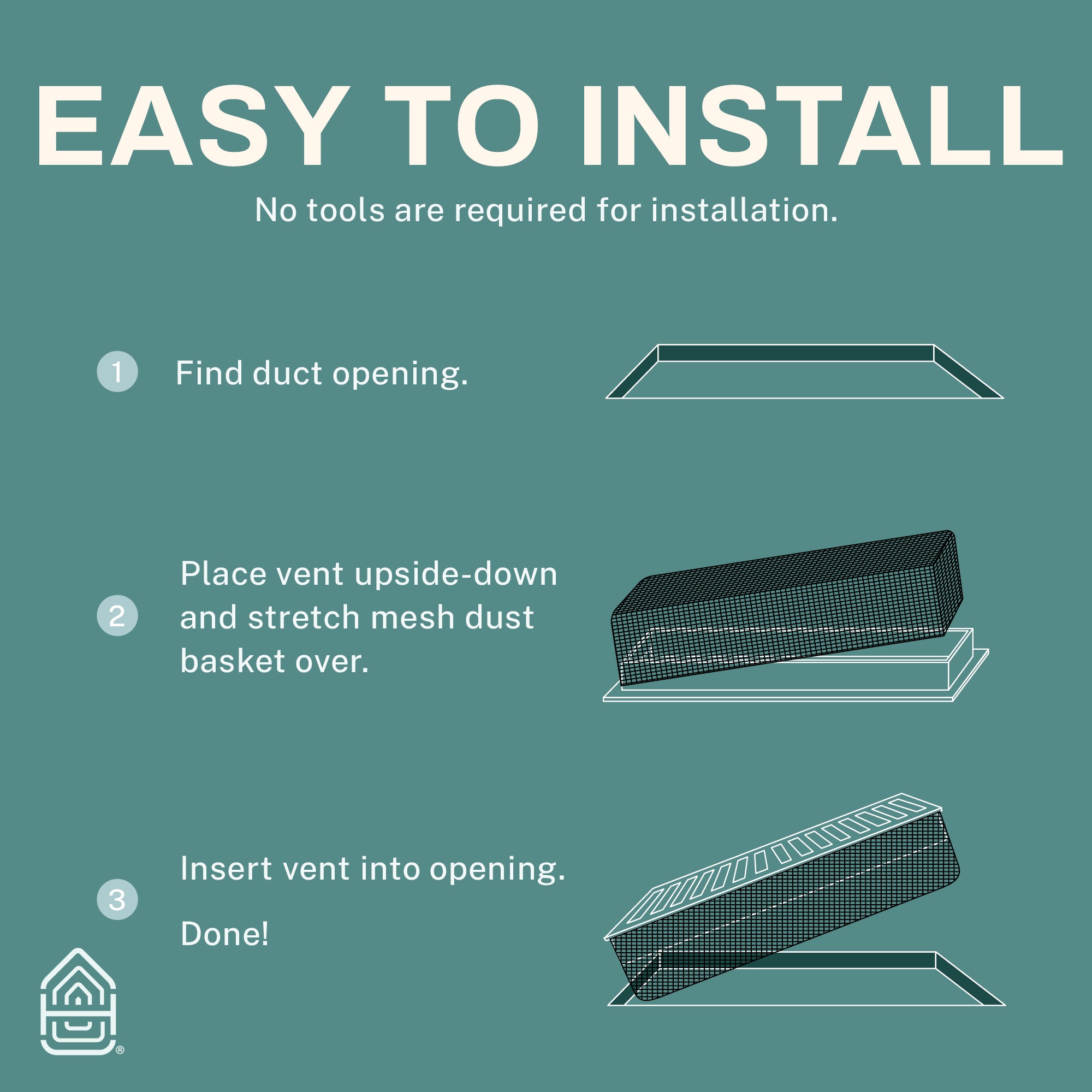 Floor Vent Cover, Metal Register
