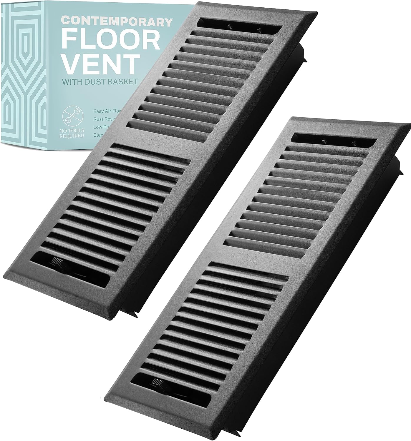Floor Vent Cover, Metal Register