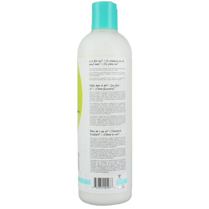 Devacurl No-Poo Decadence Cleanser 12 Oz
