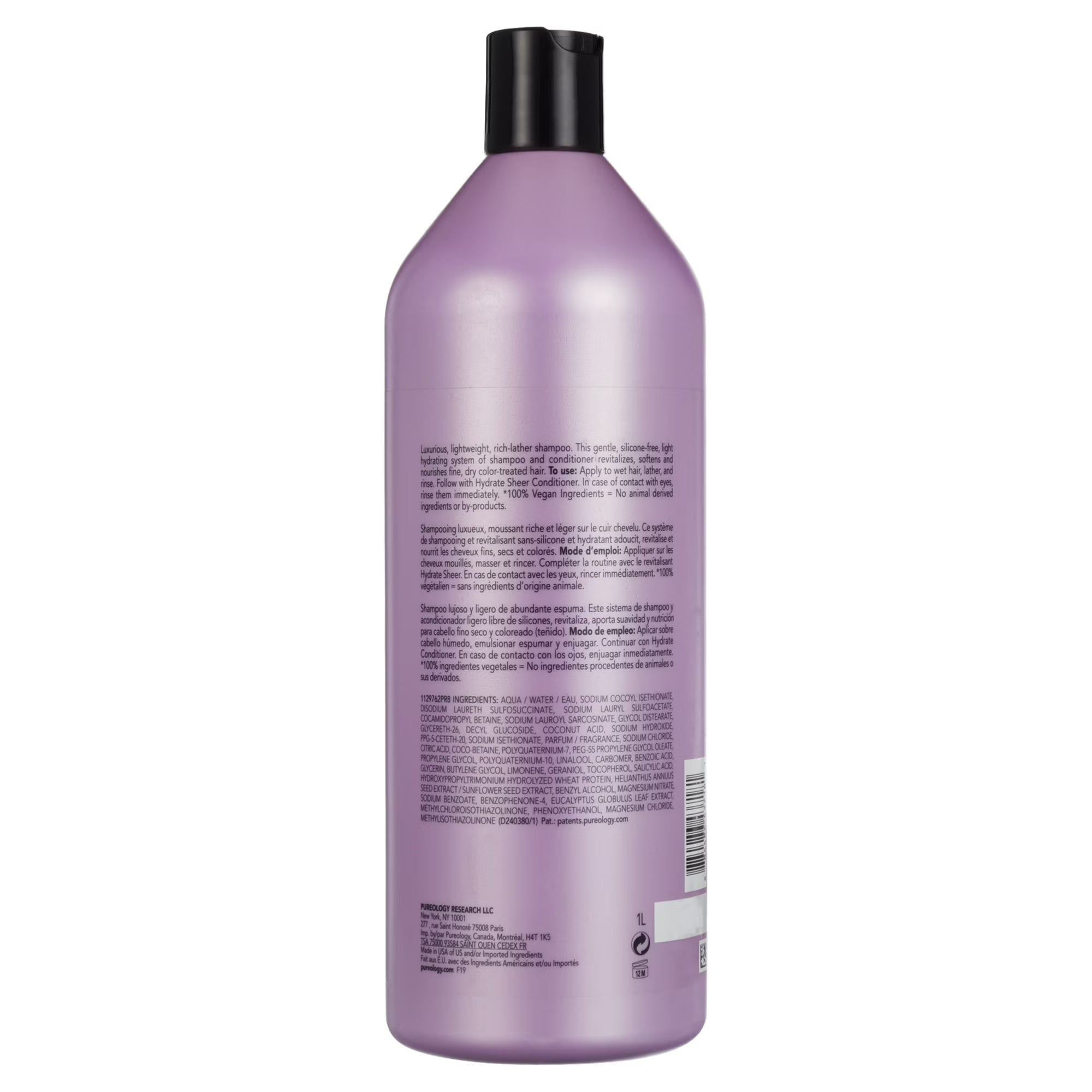 Pureology Colour Care Hydrate Sheer Hair shmp. 33.8 oz