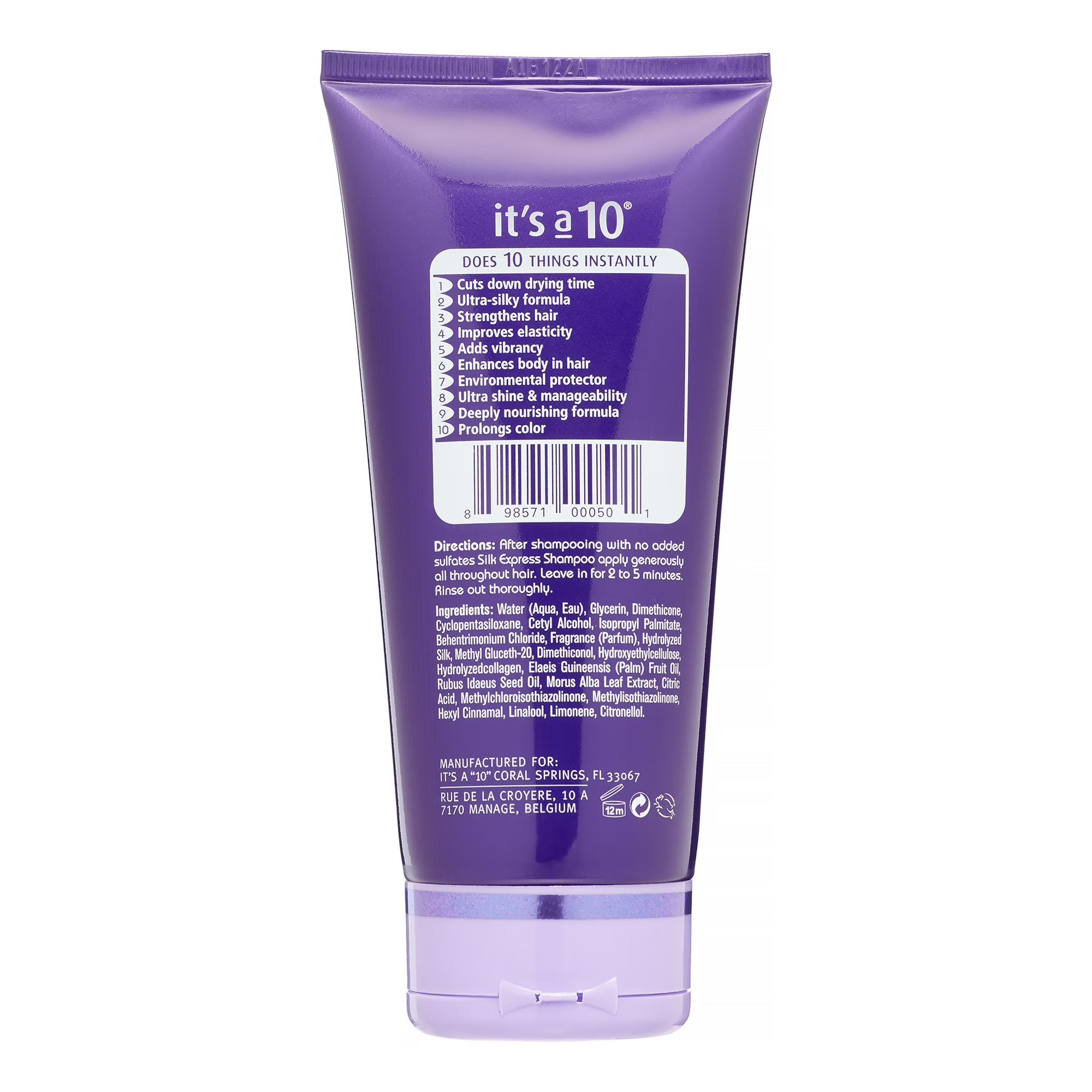 It's a 10 Silk Express Silk Conditioner 5 oz
