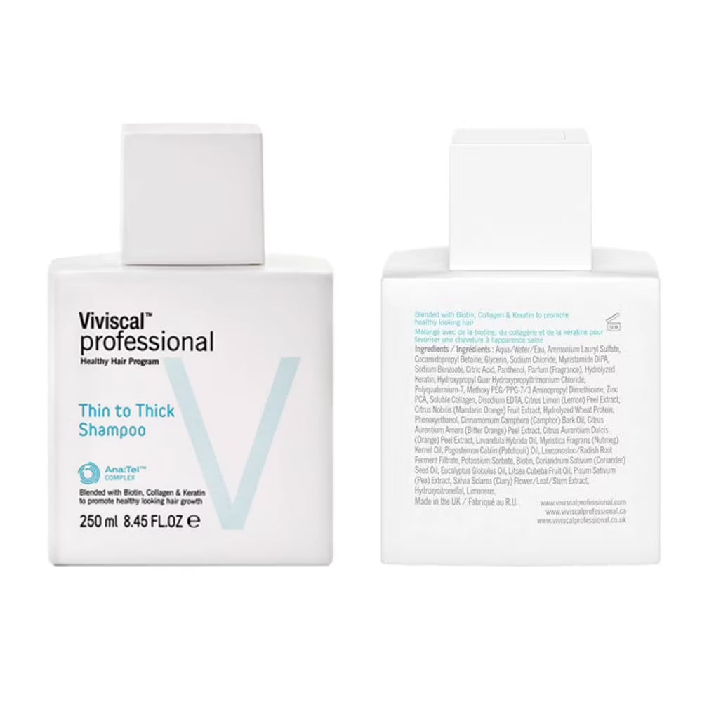 Viviscal Professional Thin to Thick Shampoo To Promote Healthy Looking Hair Growth, 8.45 oz