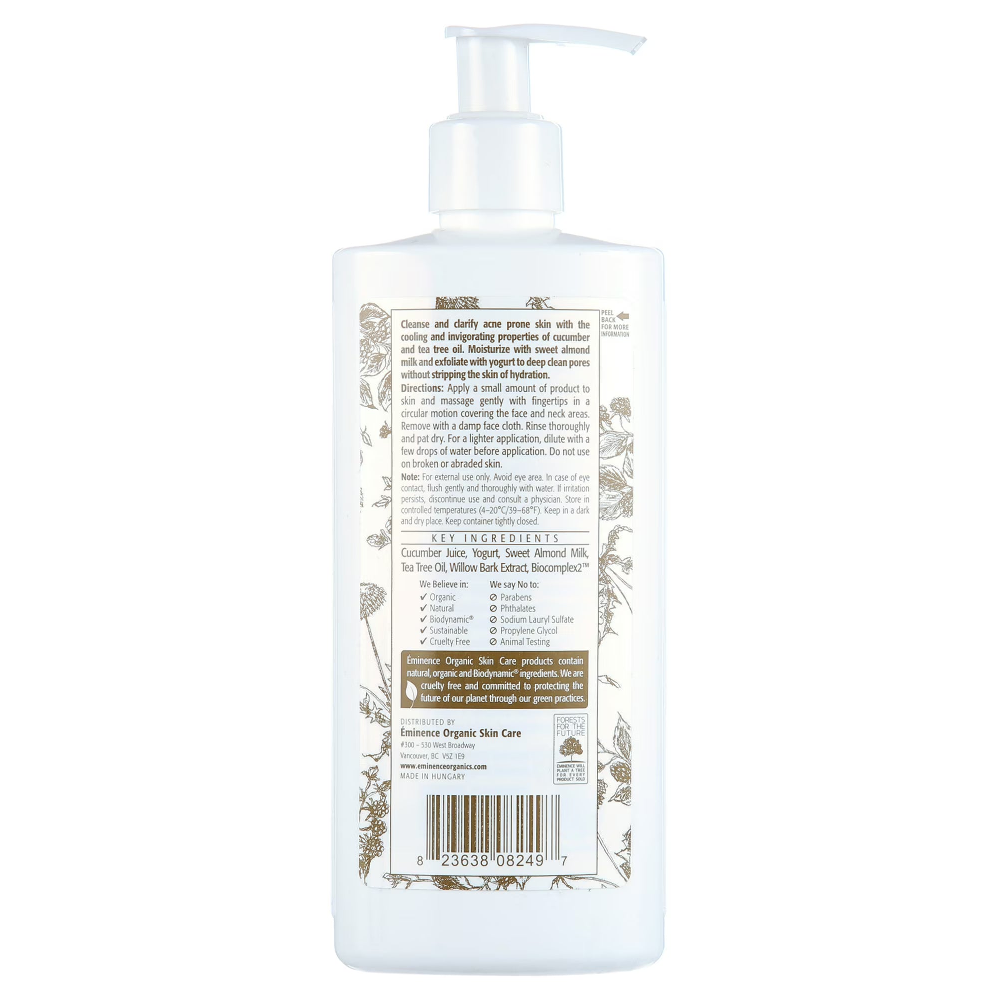 Eminence Clear Skin Probiotic Cleanser 8.4 oz