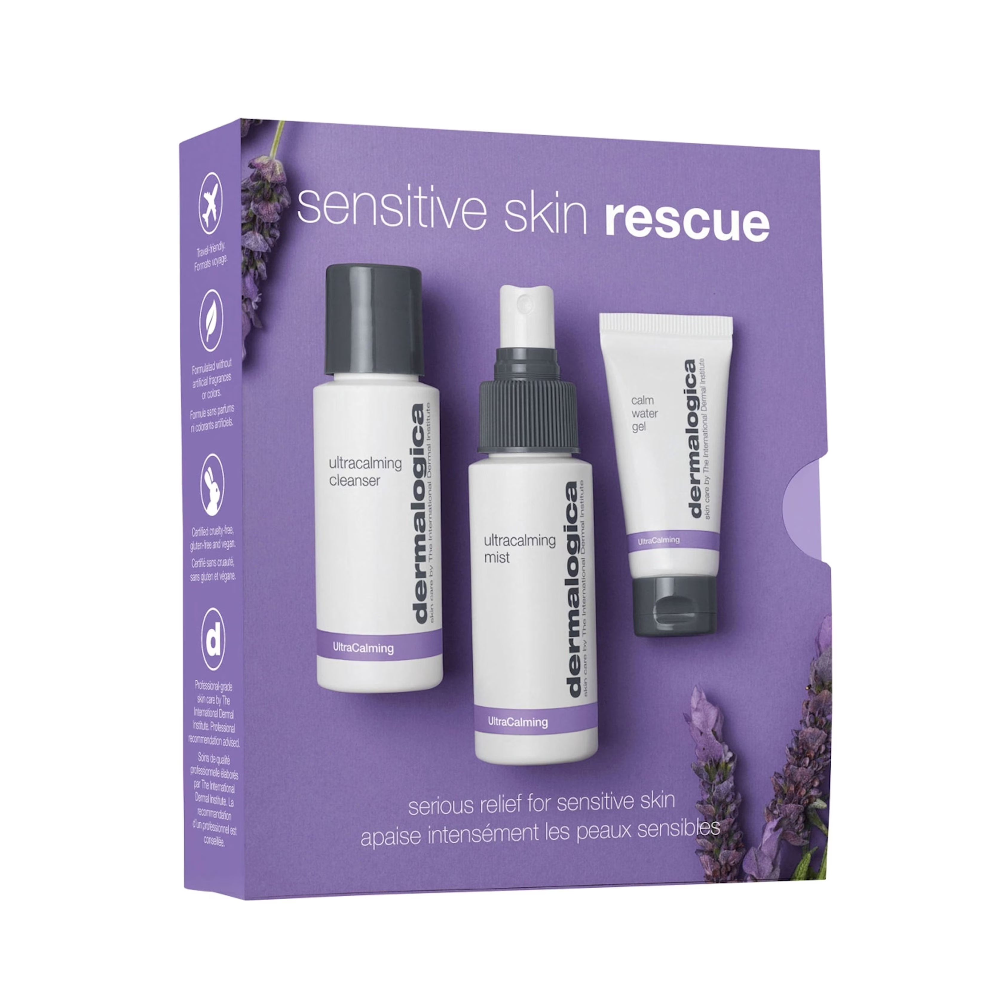 Dermalogica Sensitive Skin Rescue 3pc Kit 1ctn