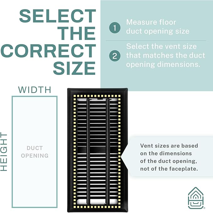 Floor Vent Cover, Metal Register